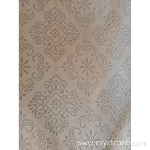 Popular polyester emboss fabric